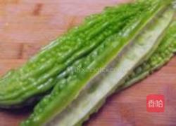麻酱苦瓜的做法图解2