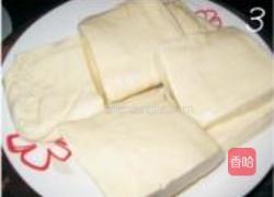 油煎豆腐的做法图解3
