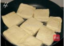 油煎豆腐的做法图解4