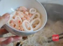 海鲜炒粉干的做法图解10