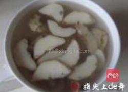 菱角炒肉片的做法图解4
