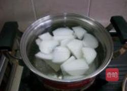 白萝卜豆腐排骨汤的做法图解4