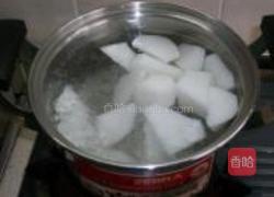 白萝卜豆腐排骨汤的做法图解5