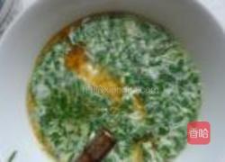 芹菜叶蒸蛋羹的做法图解7