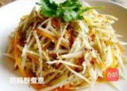 凉拌三丝牛蒡的做法图解6