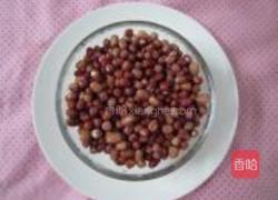 冰红豆浆的做法图解2