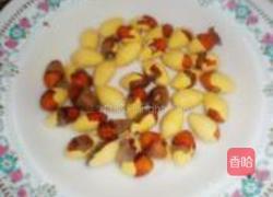 白果芹菜炒虾仁的做法图解1