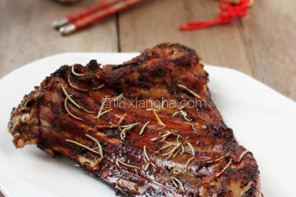 迷迭香烤羊排