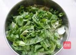 青菜烧百叶的做法图解3