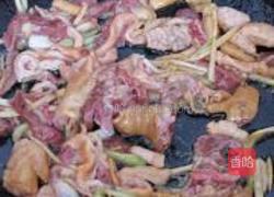 香芹炒杂的做法图解4