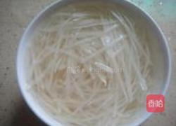青椒木耳土豆丝的做法图解2