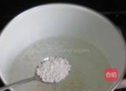 蜀葵花冰糖西米羹的做法图解3