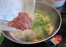 鸡肝芥菜小米面的做法图解4