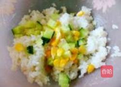 青瓜饭团的做法图解3