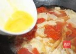 番茄蛋汤的做法图解7
