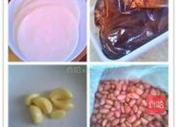 花生米豆瓣饵块的做法图解1