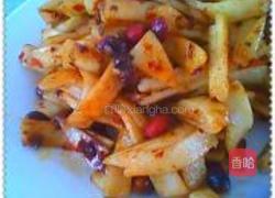 花生米豆瓣饵块的做法图解10