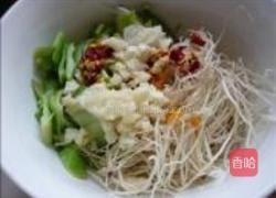凉拌蒜须芥菜兜皮的做法图解4