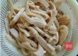 蚝油牛肚的做法图解1