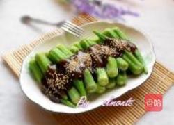 凉拌秋葵的做法图解8