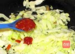 酸辣包菜丝的做法图解6