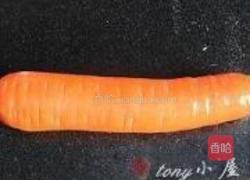 自制干胡萝卜丝小炒的做法图解1