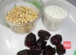 红枣大米豆浆的做法图解1