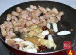 红烧肉焖笋的做法图解4