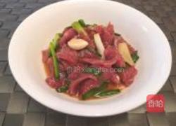 彩椒牛肉片的做法图解4