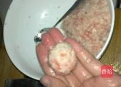 清蒸小米莲藕丸的做法图解5