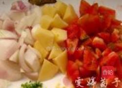番茄土豆烩牛眼肉的做法图解5