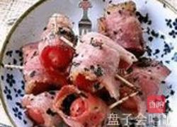 海苔番茄培根卷的做法图解6
