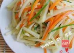 葱油土豆丝的做法图解12