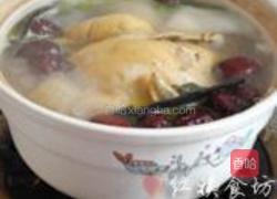 紫灵芝炖鸡的做法图解10