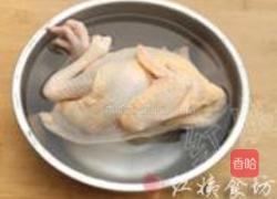 紫灵芝炖鸡的做法图解1