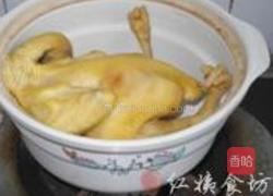 紫灵芝炖鸡的做法图解6