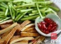 藜蒿香干的做法图解1