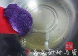 紫薯白巧克力蛋糕的做法图解5