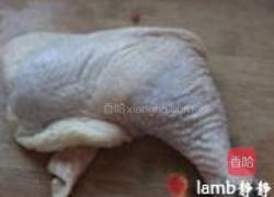 蜜汁蛋黄鸡腿卷的做法图解1