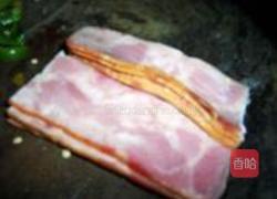 香煎培根彩椒卷的做法图解2