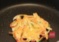 土豆青椒火腿饼的做法图解5