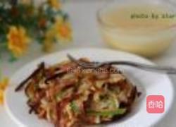 土豆青椒火腿饼的做法图解7