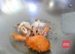 膏蟹炒韩国年糕的做法图解6