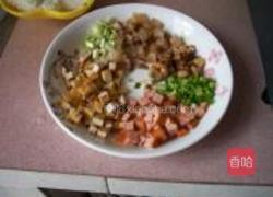 腊肉香菇炒饭的做法图解2
