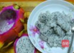 椰汁火龙果西米露的做法图解10