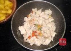 菠萝鸡炒饭的做法图解6
