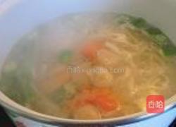 海鲜秋葵乌冬面的做法图解5