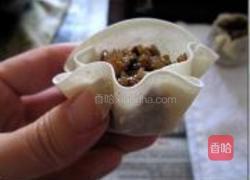 糯米鸡肉烧麦的做法图解17