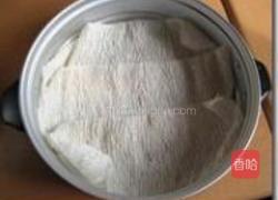 糯米鸡肉烧麦的做法图解2