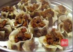 糯米鸡肉烧麦的做法图解20